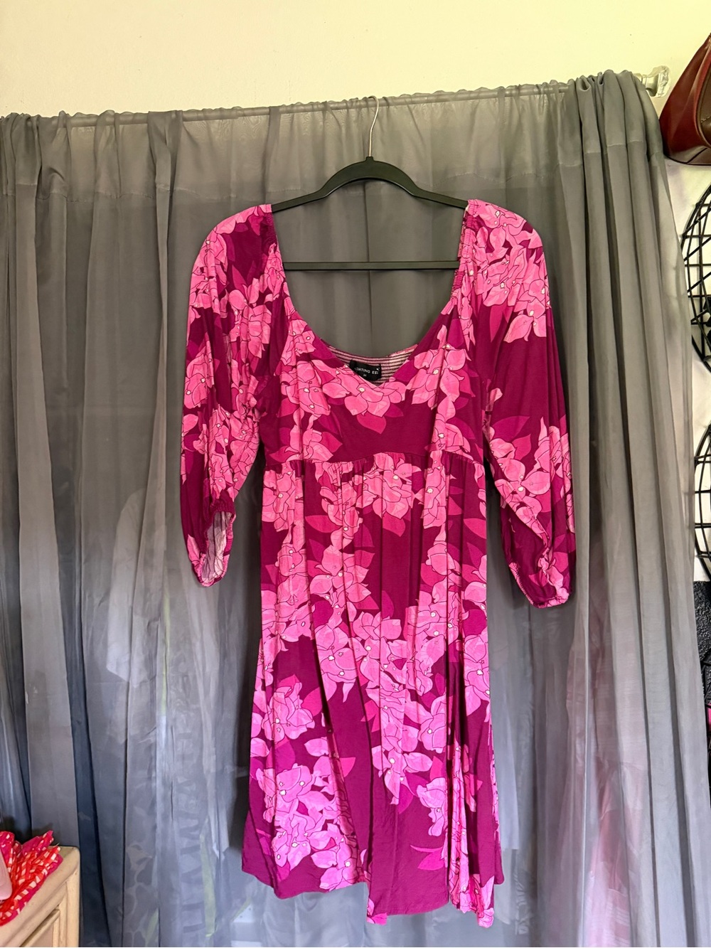 Fighting Eel Bougainvillea Emilia Dress